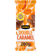 Jumbo Melkchocolade Double Caramel 200 g - thumbnail