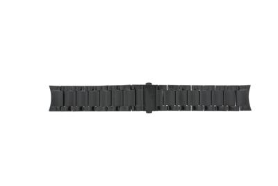Horlogeband Armani AX2121 Staal Zwart 22mm