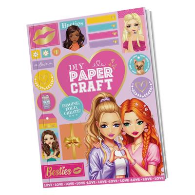Besties Knutselboek met stickers A4 32p