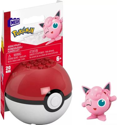 Mega Construx Pokemon - Jigglypuff & Pokeball