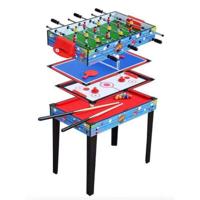 Multi-spel tafel 94 x 50,5 x 73,5 cm 4-in-1 - thumbnail