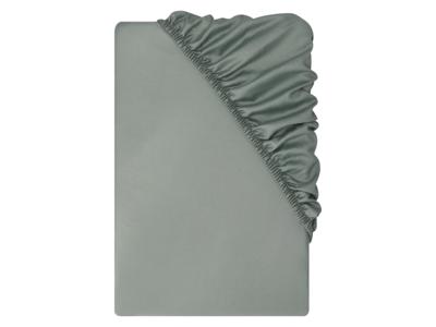 LIVARNO Satijnen hoeslaken, 90-100 x 200 cm (Grijs) LIVARNO Satijnen hoeslaken, 90-100 x 200 cm (Grijs)