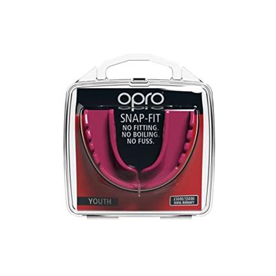 Opro 790009 Snap-Fit Mouthguard - Pink - JR Opro 790009 Snap-Fit Mouthguard - Pink - JR