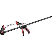 TOOLCRAFT 1544399 Eénhandsklem 300 x 85 mm 1500 Nm Spanbreedte (max.):300 mm Afmeting, lengte: 700 mm Afm. werkbereik:85 mm - thumbnail