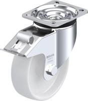 Blickle LK-PO 125G-1-FI Zwenkwiel met rem Wieldiameter: 125 mm Draagvermogen (max.): 300 kg 1 stuk(s) - thumbnail
