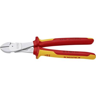 Knipex kracht-zijsnijtang verchroomd 250 mm - 7406250 Knipex kracht-zijsnijtang verchroomd 250 mm - 7406250