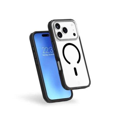 FC Air Xtreme Frost MagSafe hoesje - iPhone 17 Pro Max - Gerecycled - Zwart