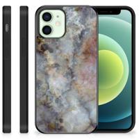 iPhone 12 Mini Gripcase Marmer Grijs - thumbnail