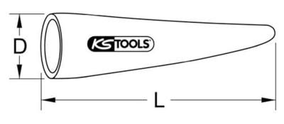 KS Tools 1174253 Opsteektule met beschermende isolatie 1 stuk(s)