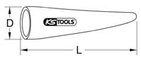 KS Tools 1174253 Opsteektule met beschermende isolatie 1 stuk(s) - thumbnail