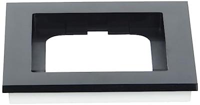Busch-Jaeger 2CKA001754A4409 Frame Frame 1-voudig Diepzwart (RAL 9005), Zwart 1 stuk(s)