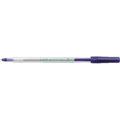 Balpen Bic Ecolutions round stic medium blauw | 60 stuks Balpen Bic Ecolutions round stic medium blauw | 60 stuks