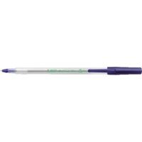 Balpen Bic Ecolutions round stic medium blauw | 60 stuks - thumbnail