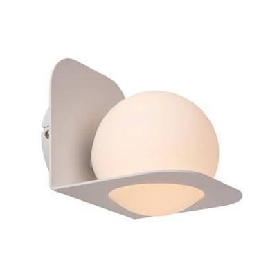 Lucide DAVY - Wandlamp Badkamer - 1xG9 - IP44 - Wit
