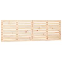 Hoofdbord wandmontage 206x3x63 cm massief grenenhout - thumbnail