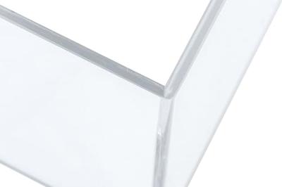 Boekensteun maul 12x12x17cm acryl glashelder