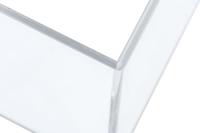 Boekensteun maul 12x12x17cm acryl glashelder - thumbnail