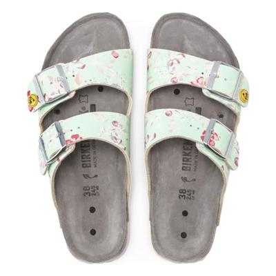 Birkenstock Sandaal | maat 41 flower field mint | Birko Flor | EN 61340 | 1 paar - 1021400-41 1021400-41