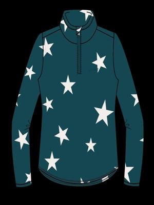 Protest Bette 1/4 Zip Pully Kinderen Rainstorm Blue 152 Protest Bette 1/4 Zip Pully Kinderen Rainstorm Blue 152