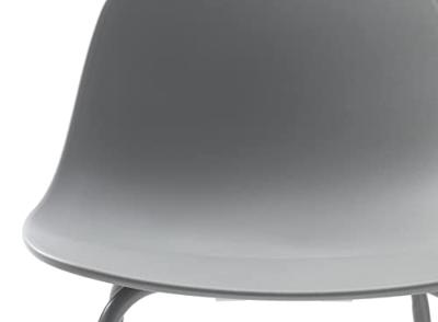 Lisomme Suus kunststof barkruk grijs