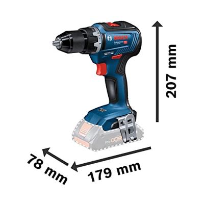 Bosch Professional GSR 18V-55 06019H5204 Accu-schroefboormachine 18 V 4.0 Ah Li-ion Incl. koffer, Incl. 2 accus - thumbnail