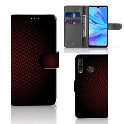 Huawei P30 Lite (2020) | Telefoon Hoesje | Geruit Rood Huawei P30 Lite (2020) | Telefoon Hoesje | Geruit Rood