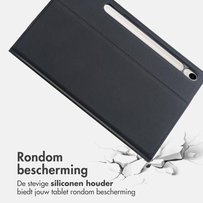 Accezz Classic Tablet Case voor Samsung Galaxy Tab S10 Lite / S9 11.0 / Tab S10 FE / S9 FE 10.9 Tablethoesje Zwart