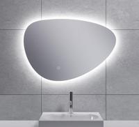Wiesbaden Uovo spiegel ovaal met LED, dimbaar en spiegelverwarming 70 cm - thumbnail
