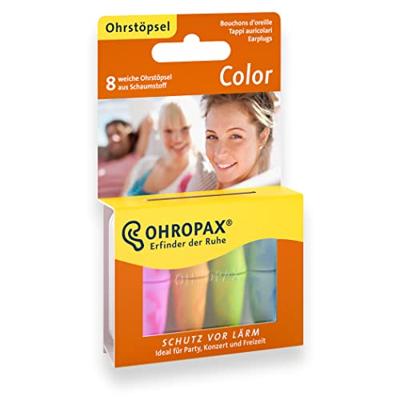 Ohropax Color Oordopjes 8st - thumbnail
