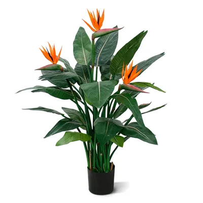 Strelitzia Deluxe 115 cm - Kunstplant
