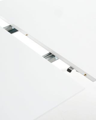 Kave Home Uitschuifbare Ovale Eettafel 'Oqui' 120 - 200 x 90cm, kleur Wit