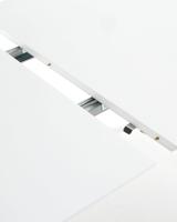 Kave Home Uitschuifbare Ovale Eettafel 'Oqui' 120 - 200 x 90cm, kleur Wit - thumbnail