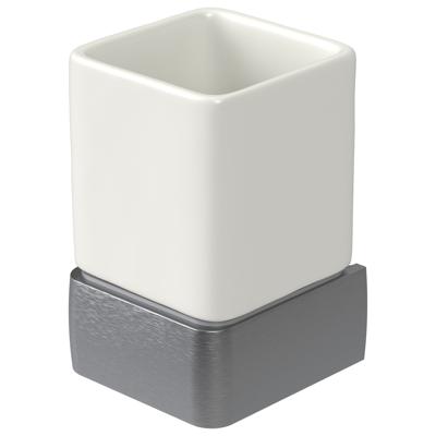 Bekerhouder Haceka Aline Grey 7,4x11,4 cm Keramiek Mat Grijs Haceka Bekerhouder Haceka Aline Grey 7,4x11,4 cm Keramiek Mat Grijs Haceka