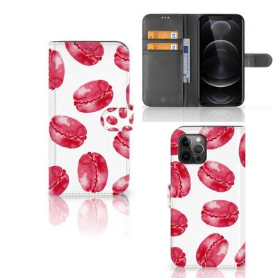 Apple iPhone 12 Pro Max | Book Cover | Pink Macarons Apple iPhone 12 Pro Max | Book Cover | Pink Macarons