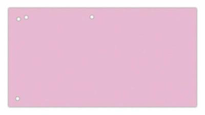 OFFICE products verdeelstroken, ft 240 x 105 mm, pak van 100 stuks, roze