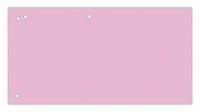 OFFICE products verdeelstroken, ft 240 x 105 mm, pak van 100 stuks, roze - thumbnail