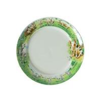 Wiebe van der Zee bord 21 cm geit/varken - thumbnail