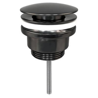 Wastafel Afvoerplug Differnz Pop Up 7 cm Gunmetal Wastafel Afvoerplug Differnz Pop Up 7 cm Gunmetal