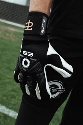 Elite Sport Warrior Keepershandschoenen Kids Zwart Wit