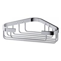 Hoekdraadkorf Hotbath Cobber Wandmodel Geborsteld Nikkel - thumbnail