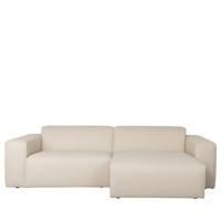 Zuiver Milka 3-zits bank rechts Zand - thumbnail