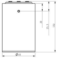 Deko Light 348057 Luna Plafondopbouwarmatuur LED Energielabel: G (A - G) 20.5 W Wit - thumbnail
