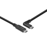 Lindy 32019 USB 3.2 Gen 2 10Gbps 60W USB Type-C - USB Type-C (haaks) 1.5m - thumbnail