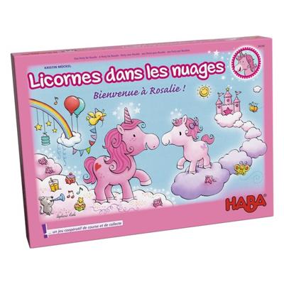 Haba kinderspel Licornes dans Nuages   Bienvenue à Rosalie! (FR)