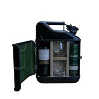 His & Hers Giftset - Zwart - Stijlvolle jerrycan - Uniek cadeau voor koppels - Geschenkset voor hem en haar - thumbnail