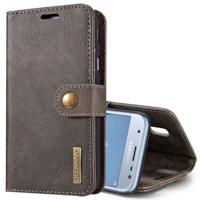 DG.MING for Galaxy J7 (2017) / J730 (EU Version) Crazy Horse Texture Horizontal Flip Detachable Magnetic Protective Case with Holder & Card Slots & Wa - thumbnail