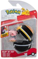 Pokemon Figure - Snubbull + Luxury Ball (Clip 'n' Go) - thumbnail