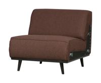 BePureHome Bank 'Statement' 1-zits Element, Bouclé, kleur Coffee - thumbnail