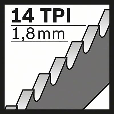 Bosch Professional S922BF Reciprozaagblad 150mm Flexible for Metal VE=5 - 2608656014 - thumbnail