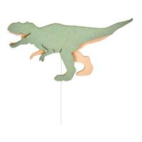 Van Tjalle En Jasper - dino wandlamp t-rex - hout - thumbnail